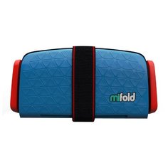 Бустер группа 3 (22-36 кг) Mifold The Grab and Go Booster, denim blue