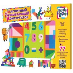 Kribly Boo Магнитный геометрический конструктор 77 элементов (47070)