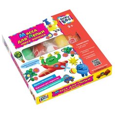 Масса для лепки Kribly Boo 6 цветов 260 г (67850)