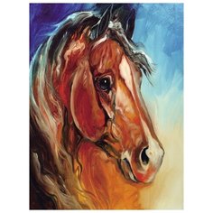 Molly Картина по номерам "Рыжий конь" 15х20 см (KH0053/1)