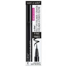 Wet n Wild Подводка-фломастер Proline Felt Tip Eyeliner, оттенок E8752 Black