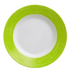 Luminarc Тарелка суповая Color Days 22 см белый/зеленый