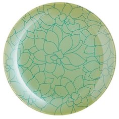 Luminarc Тарелка десертная Fleurs De Bach 20.5 см зеленый