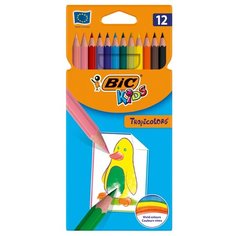 BIC Цветные карандаши Tropicolors 12 цветов (8325669)