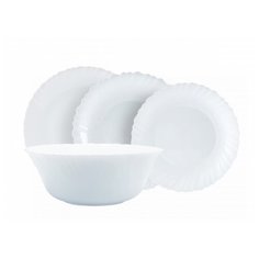 Столовый сервиз Luminarc Feston 19 предметов 14977/11552 белый