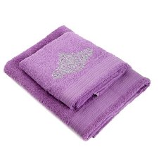 La Pastel Набор полотенец Сильвер сиреневый