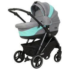 Универсальная коляска RANT Neo (2 в 1) grey/aquamarine РАНТ