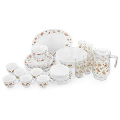 Столовый сервиз Luminarc Arcopal Candice 38+7 предметов L8411 белый