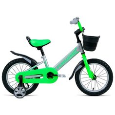 Детский велосипед FORWARD Nitro 14 (2019) серый (требует финальной сборки)