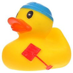 Игрушка для ванной Крошка Я Утка-строитель (2993052) желтый