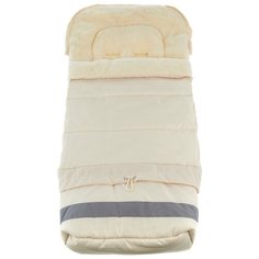 Конверт-мешок Leader Kids меховой (овчина) в коляску Трансформер 103 см бежевый