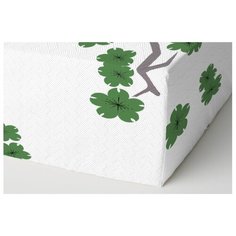 Простыня Ночь Нежна Зиг-заг удачи 180 х 200 см зеленый