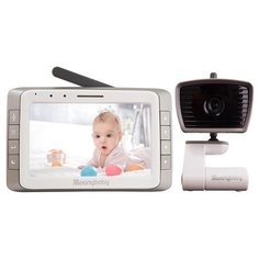 Видеоняня Moonybaby 55935 белый/серый