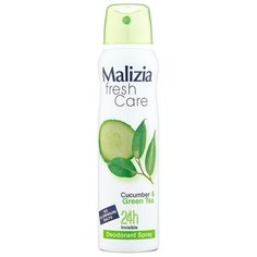Дезодорант-антиперспирант спрей Malizia Fresh Care Cucumber Green tea, 150 мл