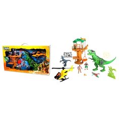 Игровой набор Chap Mei Охота на Тираннозавра в джунглях 542076