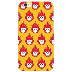 Чехол Mitya Veselkov IP6.МITYA-210 для Apple iPhone 6/iPhone 6S много огненных обезьян