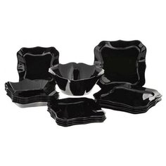 Столовый сервиз Luminarc Authentic Black 19 предметов Е6196 черный