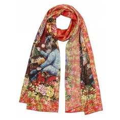 Палантин Rossini C1085-K17B-1 красный/желтый