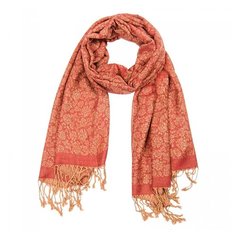 Палантин Rossini PJ1938-2 бежевый/коралловый