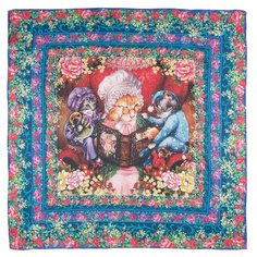 Платок Rossini FC657-K2-1A синий/красный