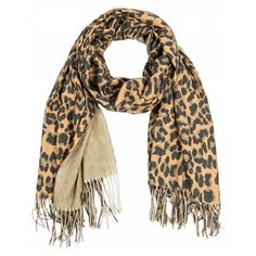 Палантин Rossini PP1948-2 бежевый/черный