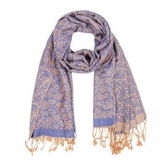 Палантин Rossini PJ1938-3 синий/бежевый