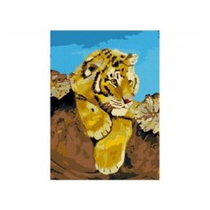 Color Kit Картина по номерам "Тигренок" 30х40 см (CE006)