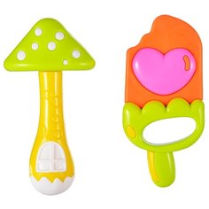 Набор Жирафики Эскимо и грибок оранжевый/зеленый