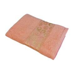 Belezza Полотенце Модерн 50х80 см розово-персиковый