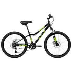 Подростковый горный (MTB) велосипед ALTAIR MTB HT AL 24 Disc (2019) черный 12.5" (требует финальной сборки)