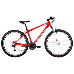 Горный (MTB) велосипед FORWARD Apache 27.5 1.0 (2019) красный/белый 19" (требует финальной сборки)