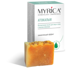 Myrica органическое мыло c маслом облепихи АТОКАЛЬМ, 100 г