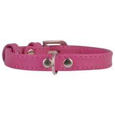 Ошейник COLLAR Glamour без украшений 3256 21-29 см розовый