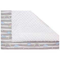 Плед Amarobaby Растем вместе 85х95 см радуга