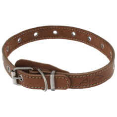 Ошейник Аркон Стандарт (о20ун) 44 см коньячный