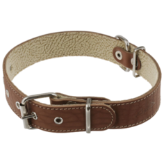 Ошейник Аркон Стандарт (о35пс) 52-70 см коньячный