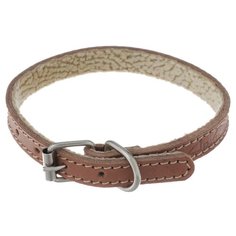Ошейник Аркон Стандарт (о14п) 22-29 см коньячный