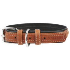 Ошейник COLLAR Soft 7216/7217, 77 см 57-71 см коричневый верх