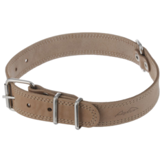 Ошейник Аркон Стандарт (о35/1с) 52-70 см бежевый