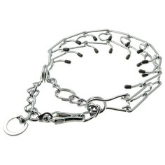 Строгий ошейник V.I.Pet BD-38261, 65 см серебристый