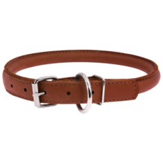 Ошейник COLLAR Soft круглый 0158 39-47 см коричневый