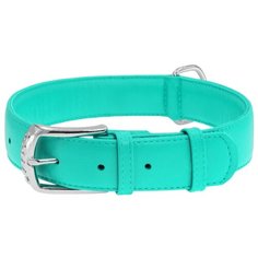 Ошейник COLLAR Glamour без украшений 3322 46-60 см ментоловый