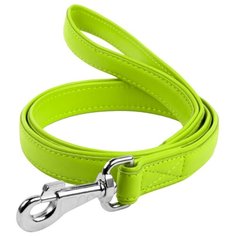 Поводок для собак COLLAR Glamour зеленый 1.22 м 25 мм