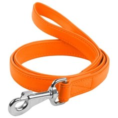 Поводок для собак COLLAR Glamour оранжевый 1.22 м 25 мм