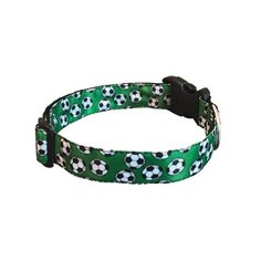 Ошейник PerseiLine Дизайн футбол ОДФ-2 26-45 см зеленый