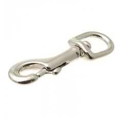 Карабин для поводка собаки V.I.Pet 225MM-58-NP 9 см серебристый