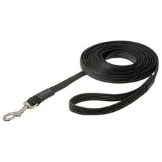 Поводок для собак V.I.Pet ПК/20Л черный 5 м 20 мм