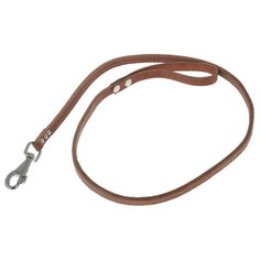 Поводок для собак Аркон Стандарт двухслойный коньячный 1.4 м 12 мм