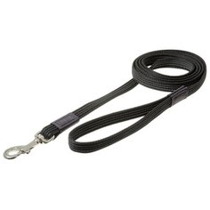 Поводок для собак V.I.Pet ПК/20Л черный 2 м 20 мм