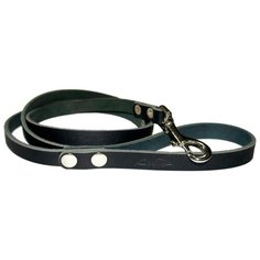 Поводок для собак Аркон Стандарт однослойный черный 1.4 м 14 мм